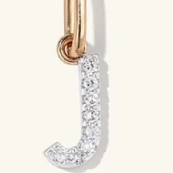 Mejuri Jewelry - Mejuri Diamond Letter Charm ‘ J ‘